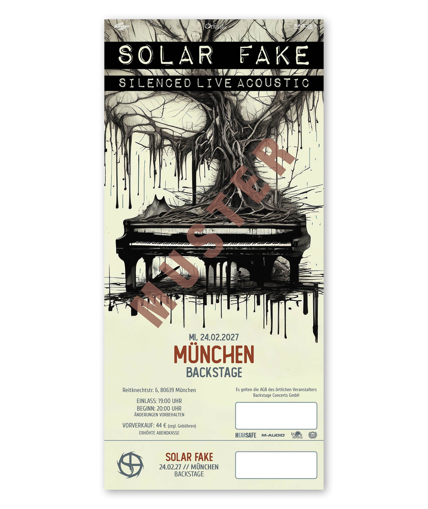 MUNICH - Backstage, Feb 24, 2027