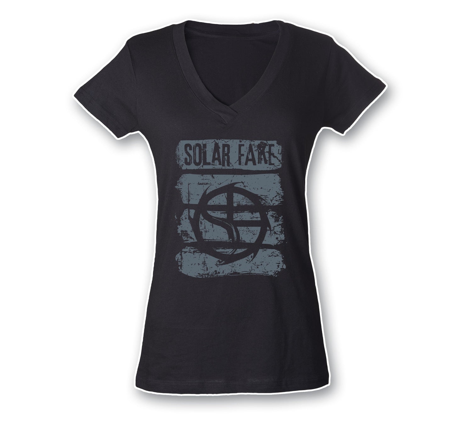 Women's T-Shirt - Grey Stripes (USA)
