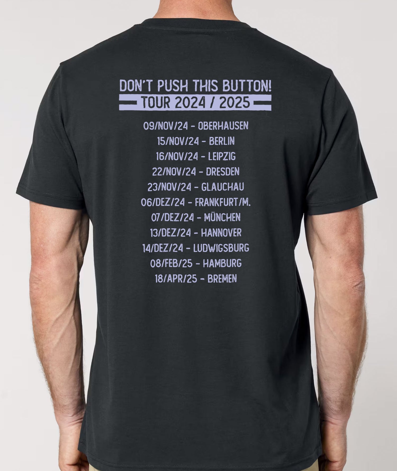 Unisex T-Shirt - DPTB-Tourdaten