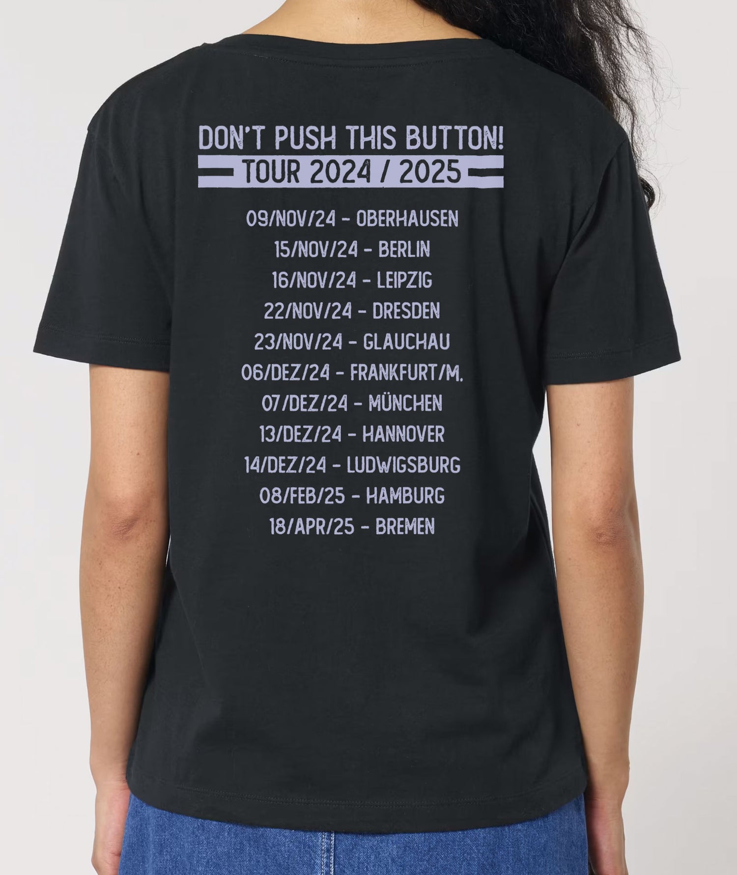 Women's T-Shirt - DPTB-Tourdaten