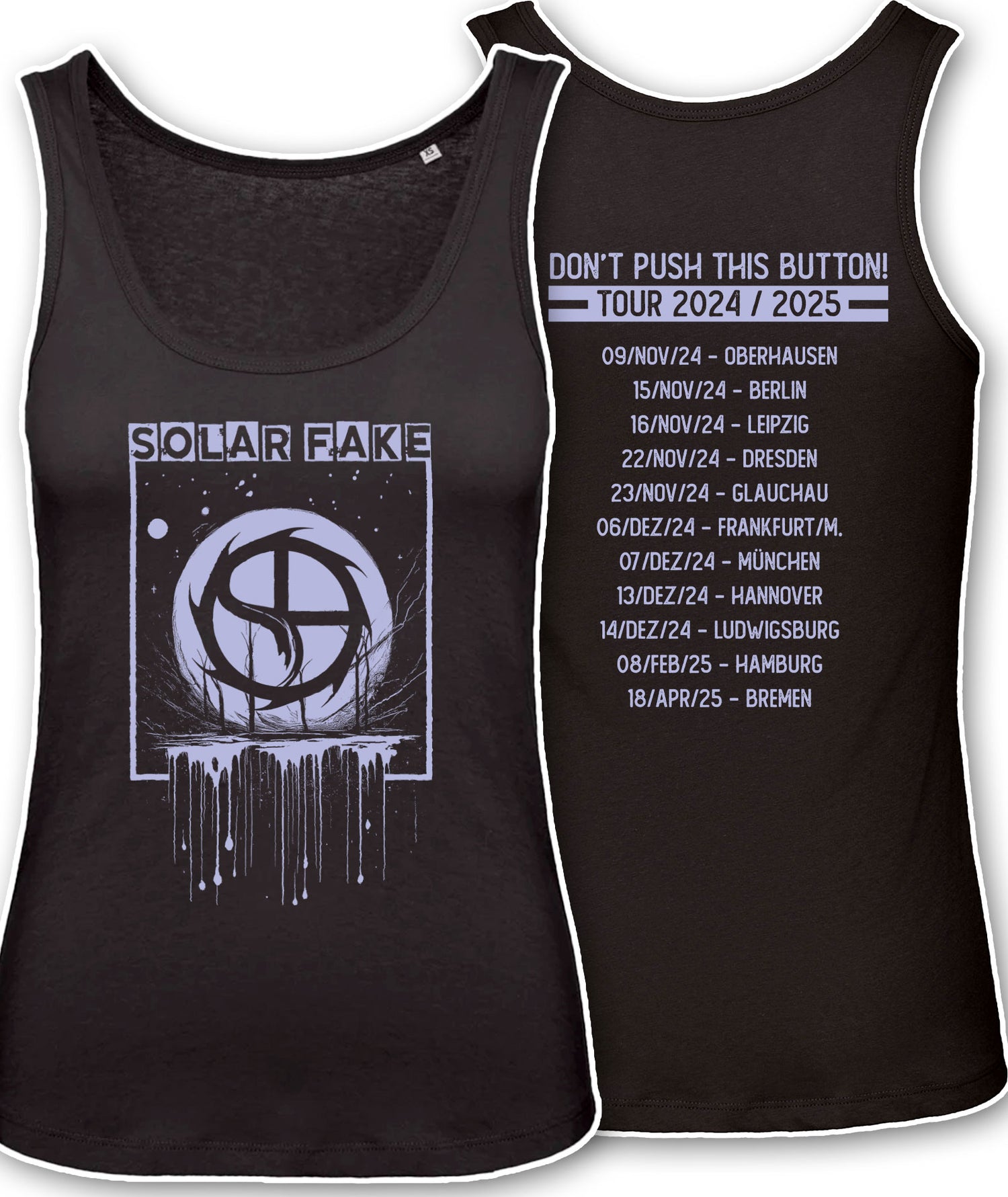Women's Tank Top - DPTB-Tourdaten