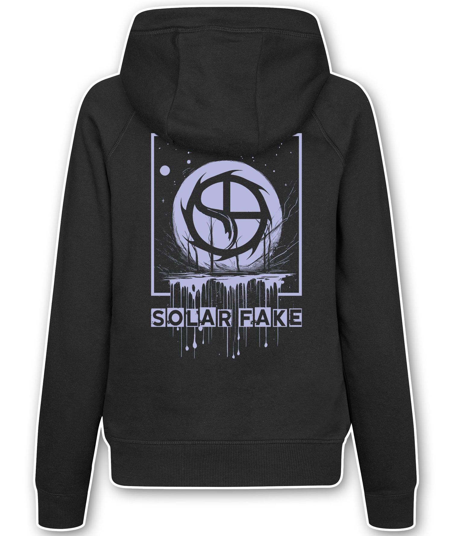Women's Zipper Hoodie "You're Not So Important"