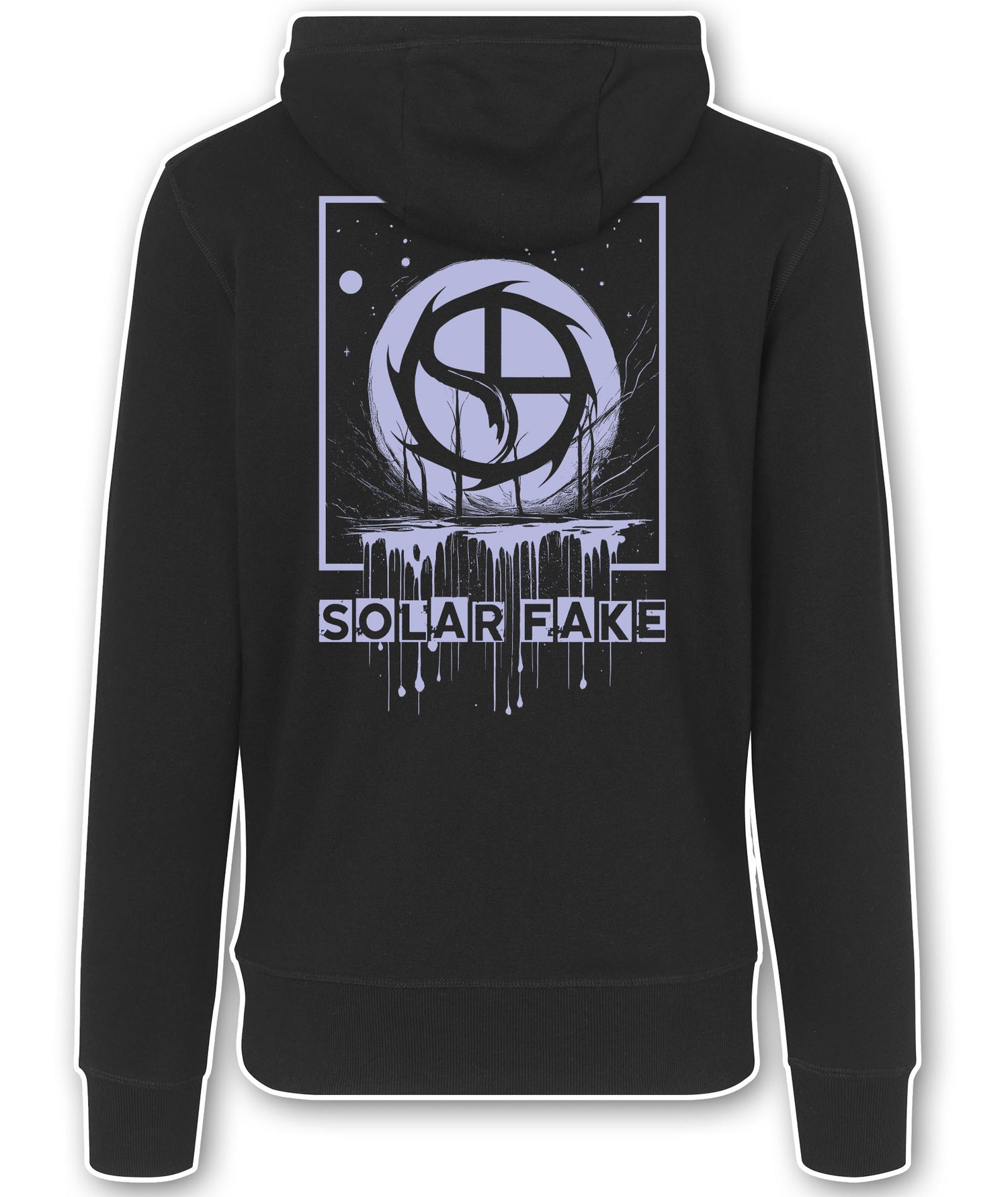 Men's Zipper Hoodie "You're Not So Important"