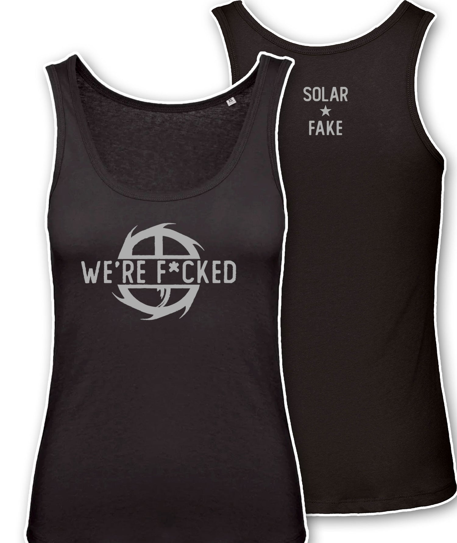 Women's Tank Top "We're F*cked"