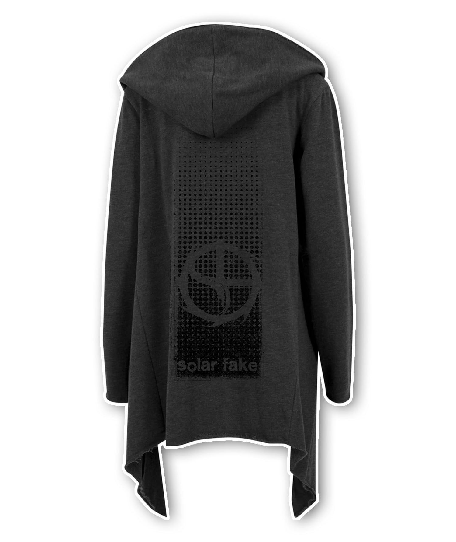 Long Hooded Cardigan