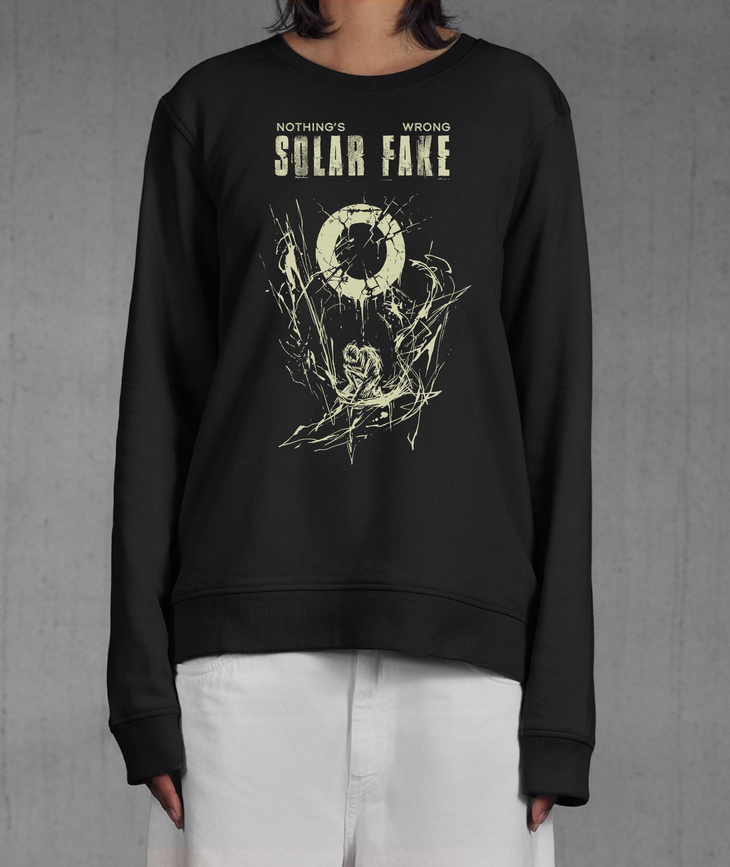 Women's Sweater "Nothing's Wrong"