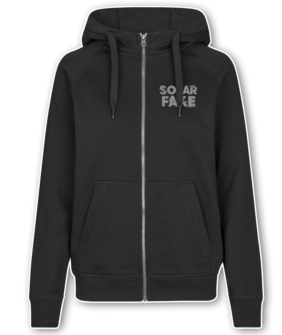 Women's Zip Hoodie "I can't unfuck this world"